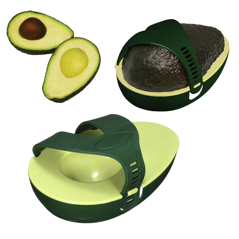 New Arrival Innovative Green Avocado Avo Stay Fresh Saver Leftover Half Food Keeper Holder Kitchen Gadget Plastic New