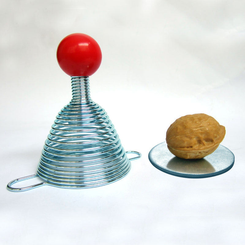 Stainless steel open walnut artifact Spring nut shell cracker Creative kitchen gadgets spring nutcracker