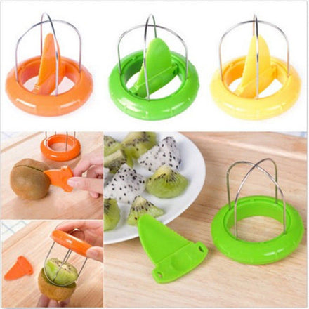 Mini Fruit Cutter Peeler Slicer Kitchen Gadgets Tools For Pitaya Green Kiwi New