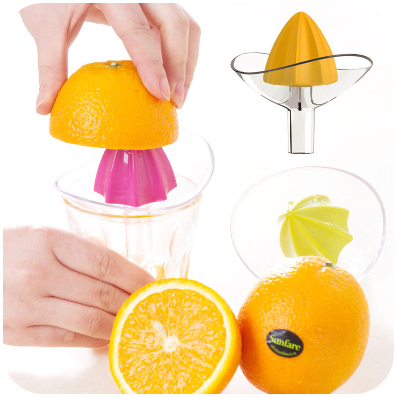 New Fruit Vegetable Tools Plastic Hand Manual Orange Juicer Kitchen Gadgets Mini Juice Lemon Squeezer Reamer Kitchen Accessories