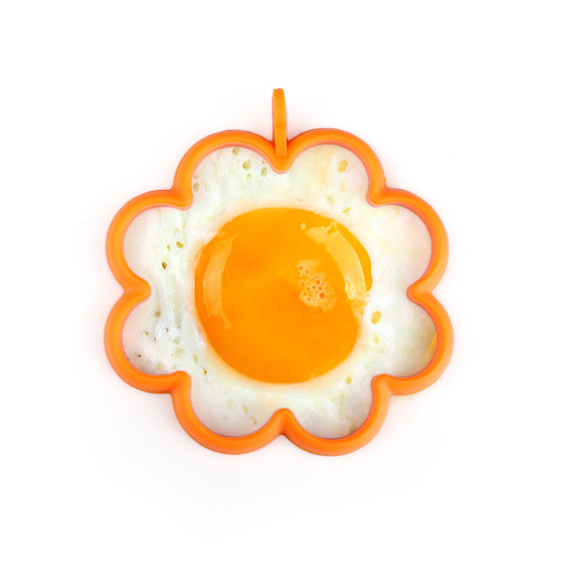 1Pcs Silicone Egg Pancake Rings Fried Egg Mold Non-stick Kitchen Egg Cooking Tools 5 different  Shaped  Egg Mold Kitchen Gadgets