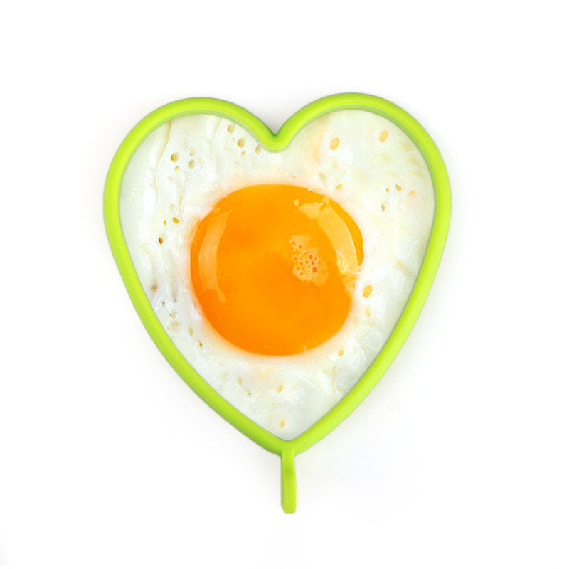 1Pcs Silicone Egg Pancake Rings Fried Egg Mold Non-stick Kitchen Egg Cooking Tools 5 different  Shaped  Egg Mold Kitchen Gadgets