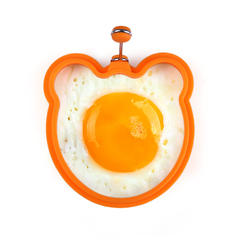 1Pcs Silicone Egg Pancake Rings Fried Egg Mold Non-stick Kitchen Egg Cooking Tools 5 different  Shaped  Egg Mold Kitchen Gadgets