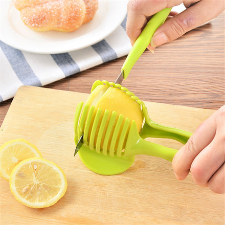 Lemon Tomato Potato Fruit Slicer Multifunction Egg Food Clip Clever Onion Cutter Salad Kitchen Gadget Cooking Accessories