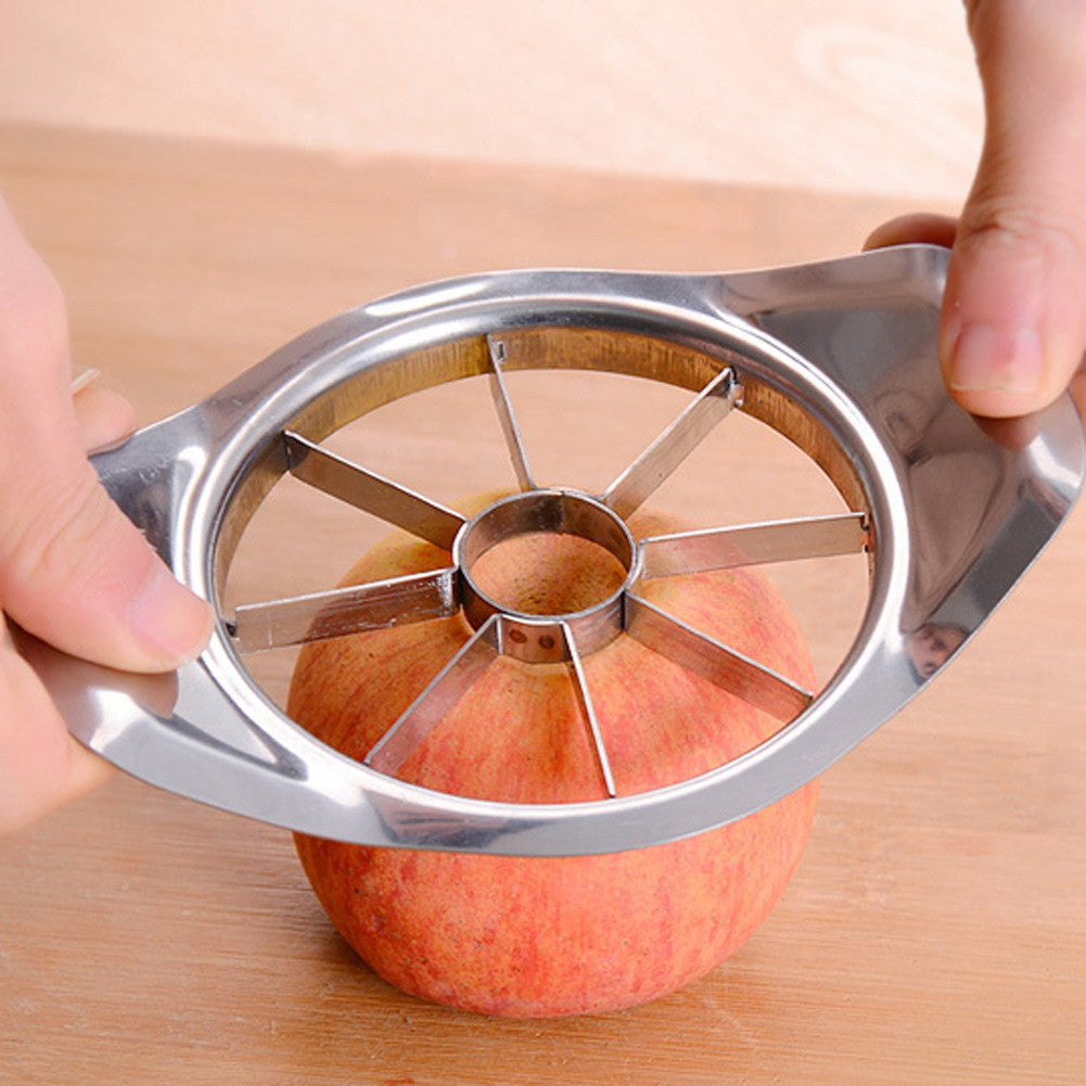 1PC Stainless Steel Vegetable Fruit Apple Pear Cutter Slicer Processing Salads Kitchen Accessories Tools Picnic