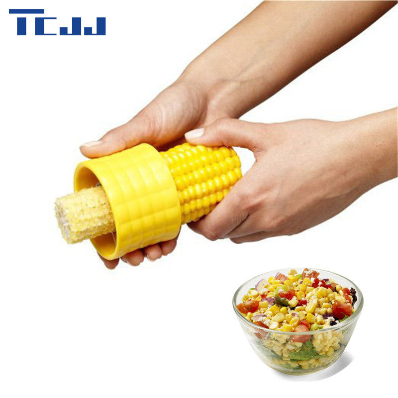 New Creative Home Gadgets Corn Stripper Cob Cutter Remove Salad Tools Kitchen Accessories Cooking Tools