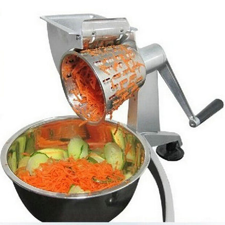 wholesale 10pcs vegetable chopper,Salad Grater Shredder vegetable Salad cutter with Five Cone Shaped Blades Food Processor