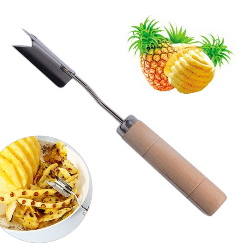 1pcs Useful Fruit Pineapple Peeler Corer Slicers Cutter Easy Pineapple Knife Fruit Salad Tools kitchen accessories Free shipping