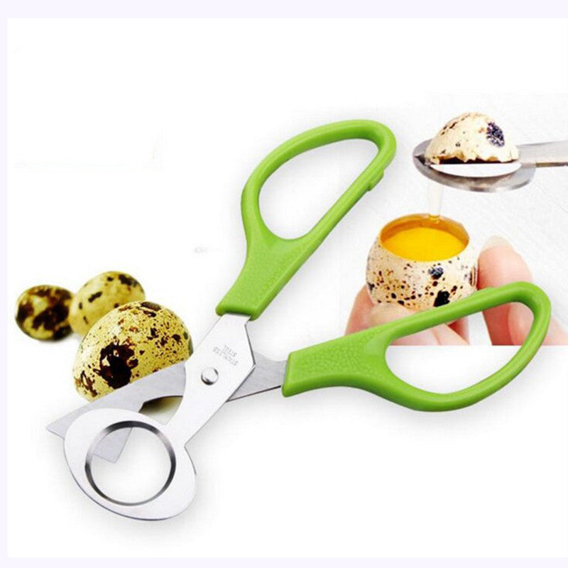 Kitchen Gadgets Eggshell Cutter Scissors Device Stainless Steel Egg Opener Kitchen Tools D