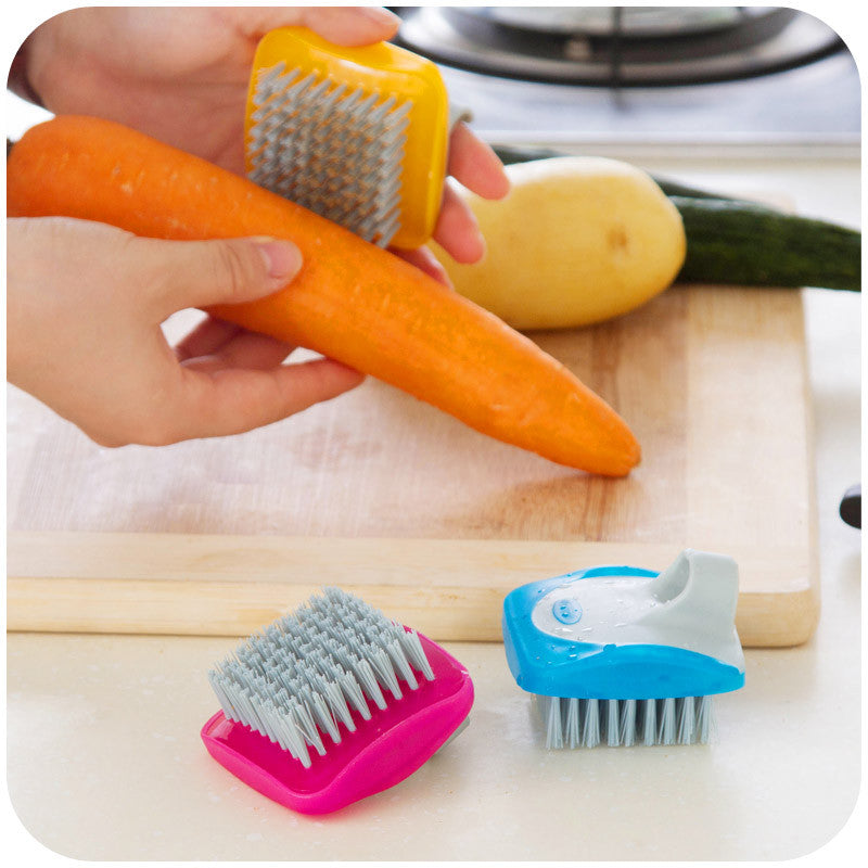 Creative Kitchen Accessories Vegetable Cleaner Fruit Vegetable Tools Cleaning Brush Kitchen Gadgets Utensil