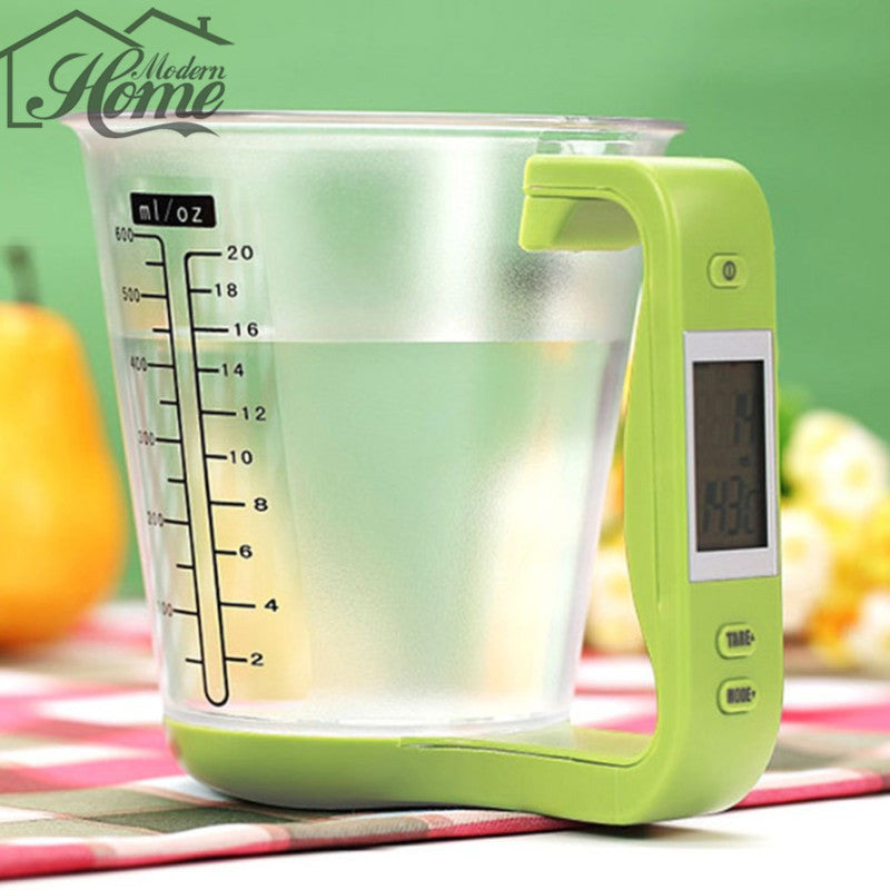 Digital Cup Scale Electronic Measuring Household Jug Scales With LCD Display & Temp Measurement Measuring cups Cooking Tools DIY