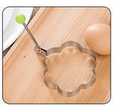 1Pcs New Fried Egg Cooking Molds Stainless Steel Pancake Rings Kitchen Gadgets Love Shaped Cook Fried Styling Tools F0493