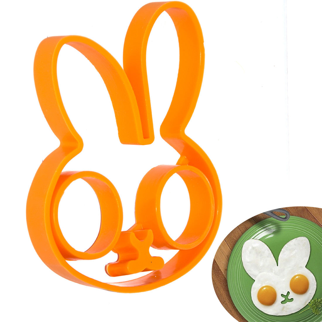 Hot Breakfast Silicone Rabbit Love Smile Star Fried Egg Mold Pancake Ring Shaper Cooking Tools Kitchen Gadgets Kid Gift