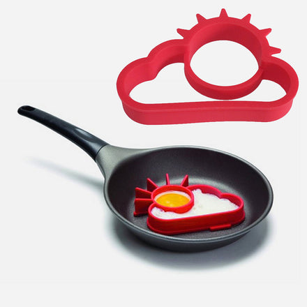 New Creative Silicone Cute Sun Cloud Egg Mold Fried Pancake Eggs Kid DIY Breakfast Cooking Tools Kitchen Gadgets