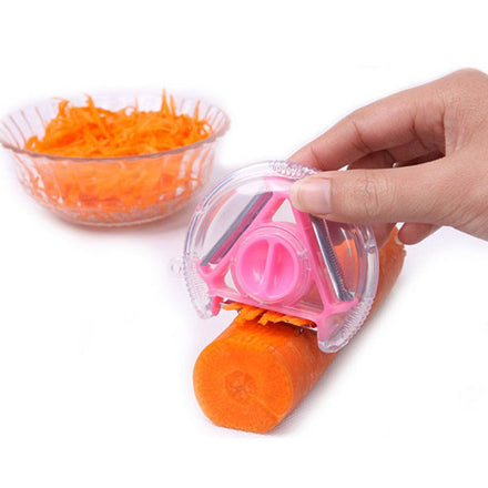 New brand Safe design Food Vegetable Fruit Salad Rotary Peeler Slicer Cutter Dicer kitchen Tools Utensil